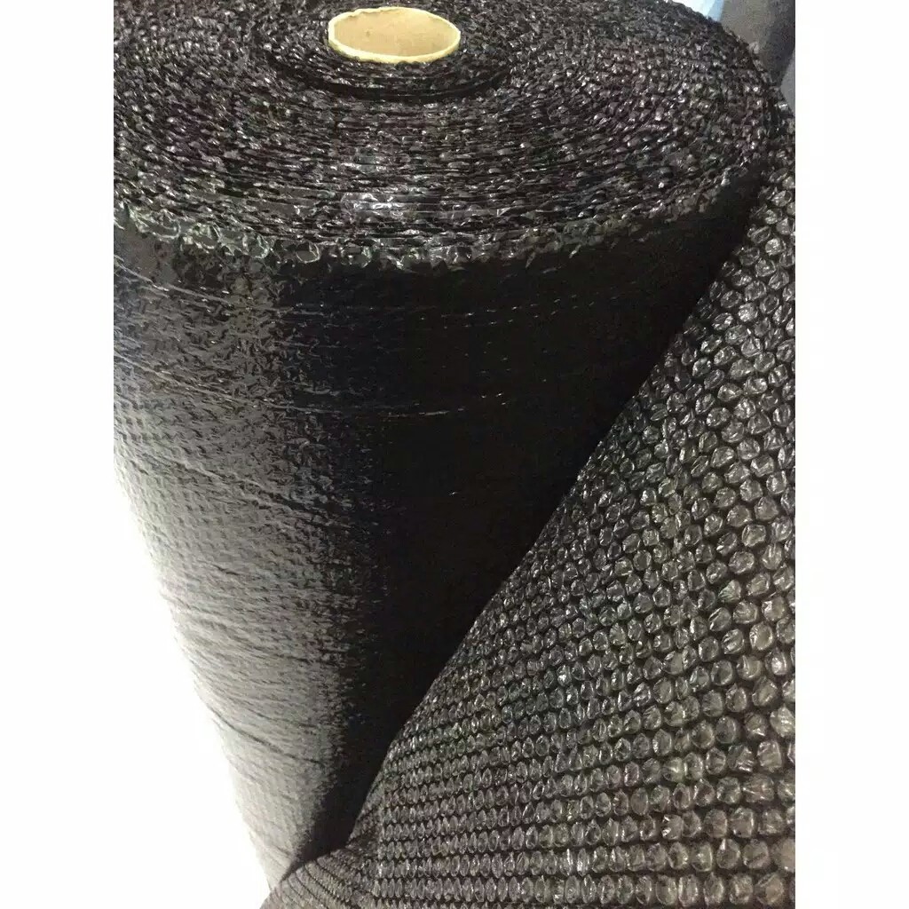 BUBBLE WRAP Roll ukuran SEDANG (0.6 m x 50 m)  warna HITAM