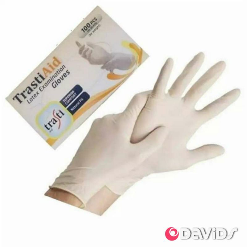 Sarung Tangan Nitrile Medis Handscoon Latex Steril