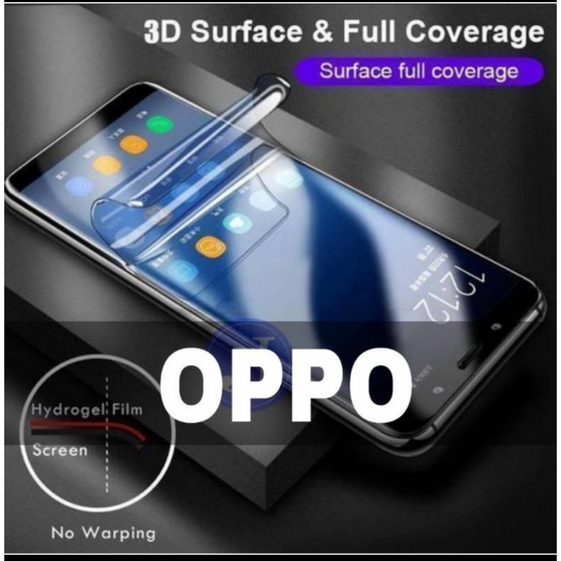 HYDROGEL CLEAR &amp; BLUE &amp; MATTE OPPO RENO 8z 8 4G 8 5G 8 PRO 8 PRO+ 8 LITE 8T A17 A77 2022 A17K RENO 10 PRO 10 PRO+