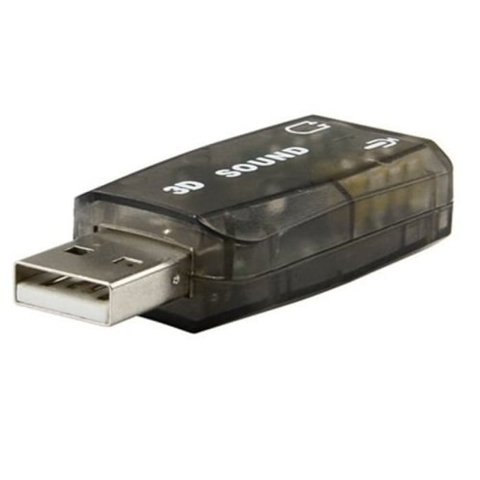 USB Sound Adapter 3D 5.1 Channel External Soundcard Audio