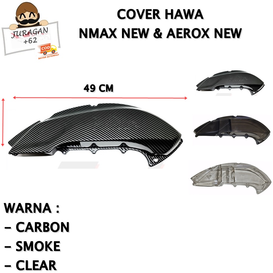 COVER TUTUP FILTER HAWA YAMAHA NMAX NMAX AEROX 155 NEW