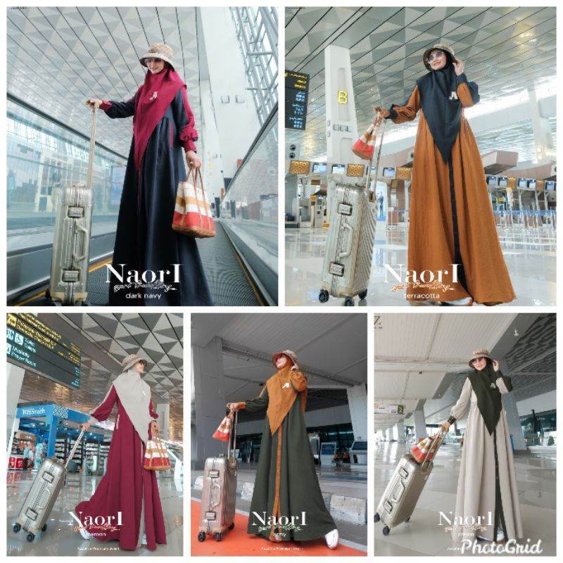 syari traveling Naori by Azzahra Premium Syari