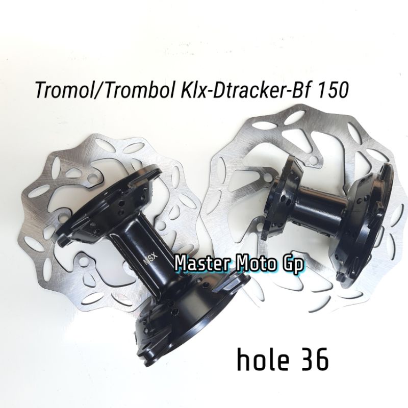 Tromol Klx - Dtracker - Bf 150 Hole 36 Black series Trombol Klx lubang 36 hitam Tromol set klx