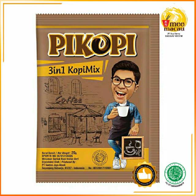 Pikopi Sachet | Kopi Murah | 1 Sachet 1 Pcs