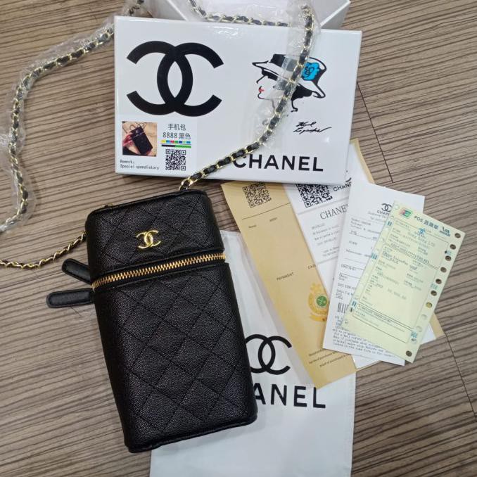 Tas Wanita Hpo Chanel Phone Sling Bag Premium Quality Millanama