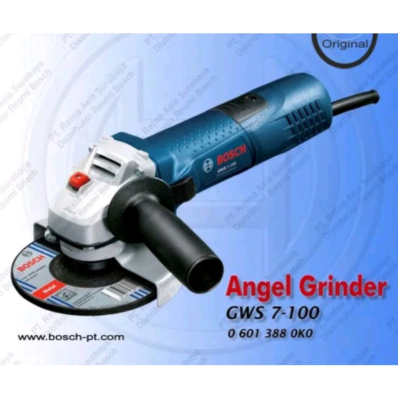 Gerinda Tangan Bosch GWS 5-100