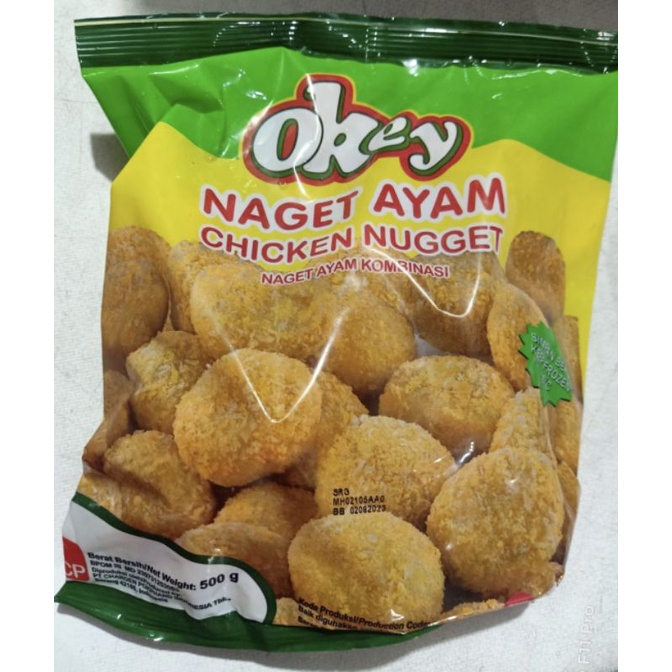 

Okey Naget Ayam Coin 500gr