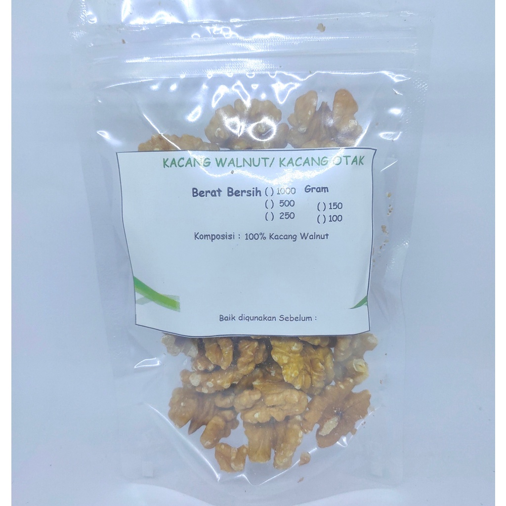 

100gr Walnut Extra Light - Kacang Otak - Mentah/ Raw - Premium