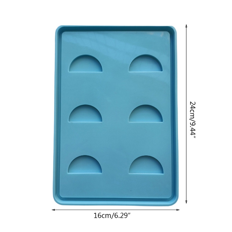 SIY  Eyelash Tray Silicone Mould Epoxy Resin Mold DIY Crafts Storage Box Making Tool