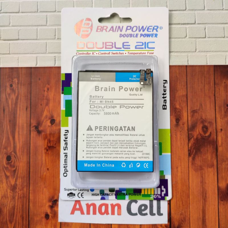 BATRE BATERAI XIAOMI REDMI NOTE 5 / NOTE 5 PRO / NOTE 5 PLUS BN45 / BATRE BATERAI / XIAOMI BN45 BN 4