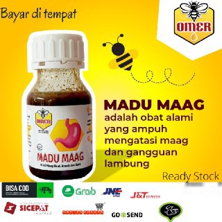 

Madu Omer Maag Khusus Asam Lambung