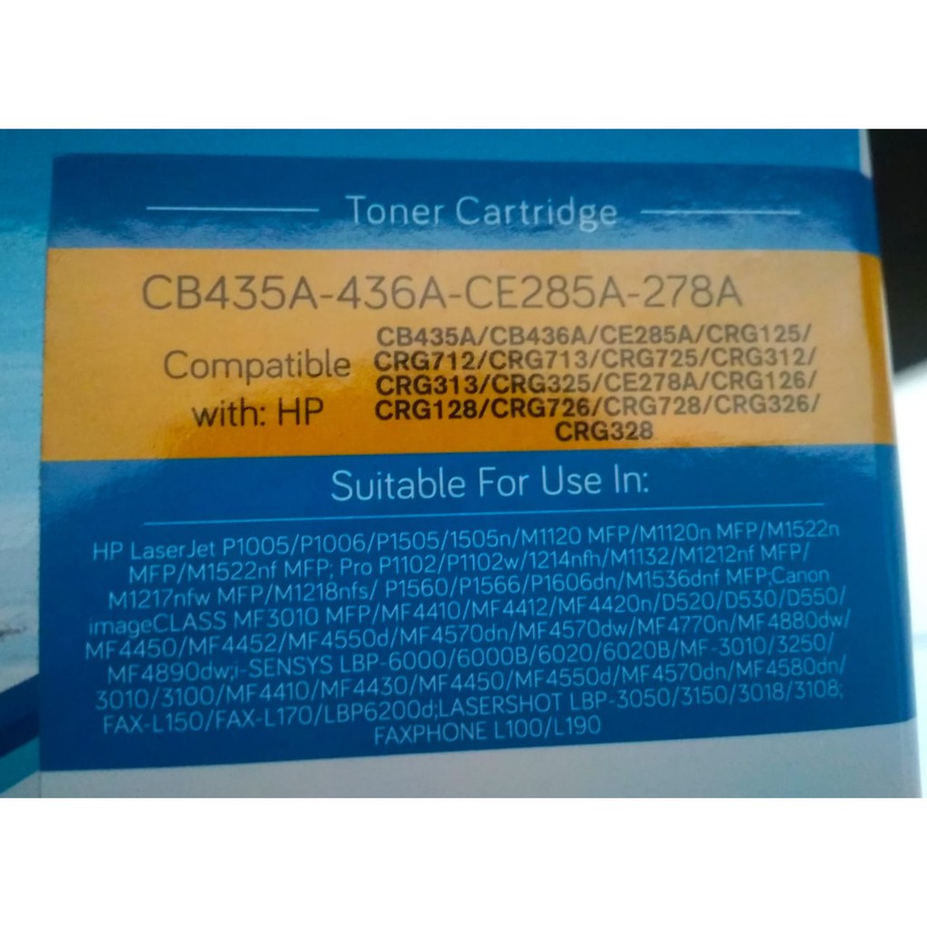 TONER CATRIDGE G&amp;G  CB435A-436A-CE285A-278A