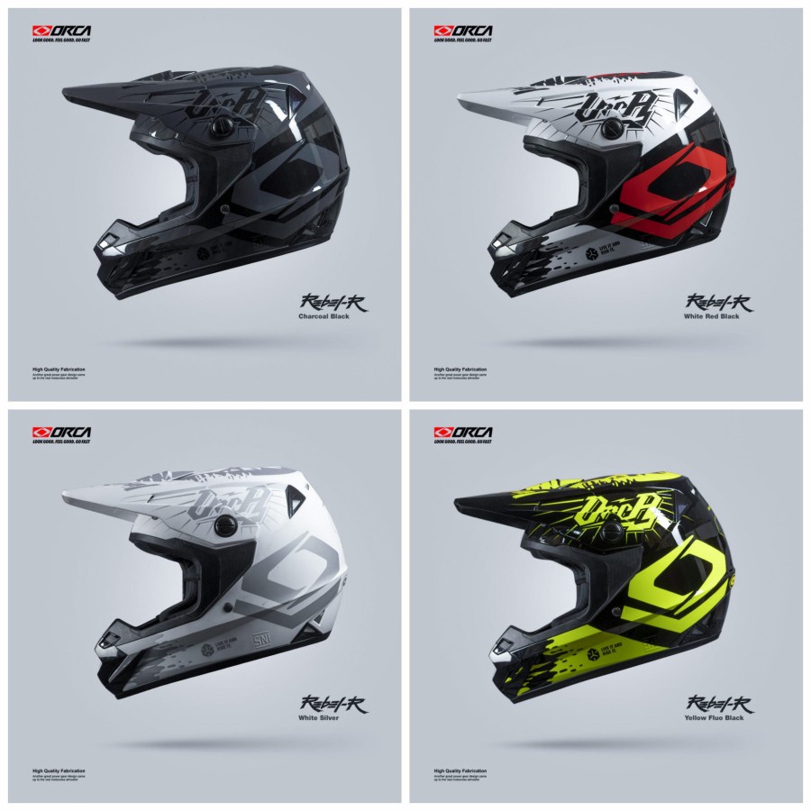 HELM CROSS/SUPERMOTO RSV ORCA REBEL-R / REBEL R