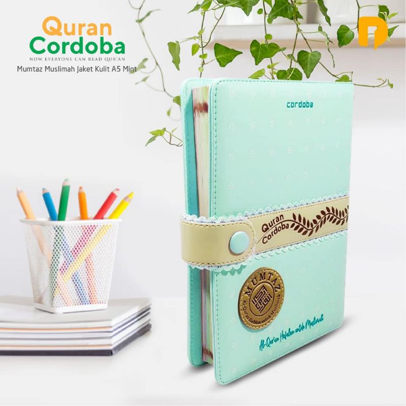 Al-Quran Cordona Al-Quran Hafalan Mümtaz Muslimah Jaket Kulit A5