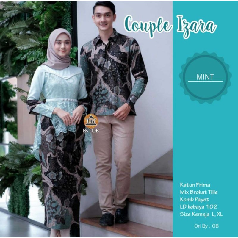 WOU BATIK COUPLE ALITA Ruffle Batik Couple Ori Ndoro Jowi