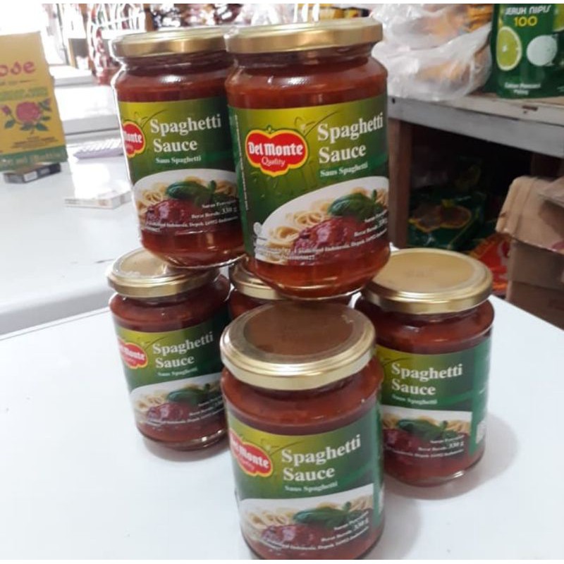 

delmonte saus spaghetti 330 gram
