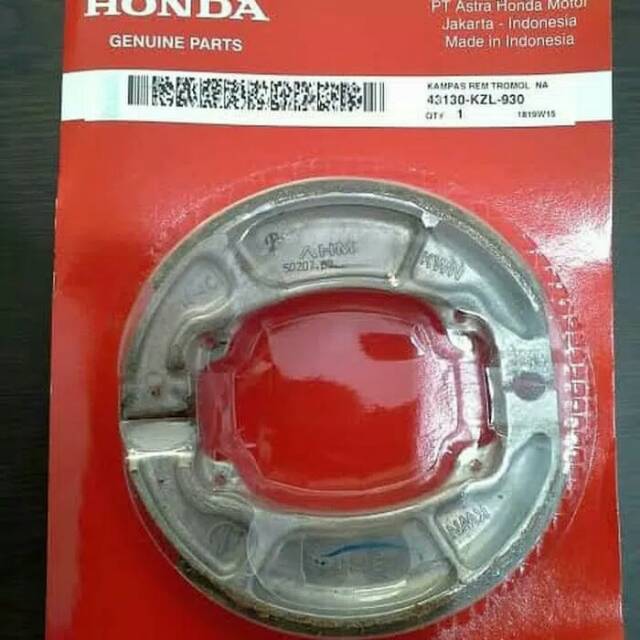 Kampas Rem Belakang Honda Vario 125 Beat Spacy 4310-KZL-930