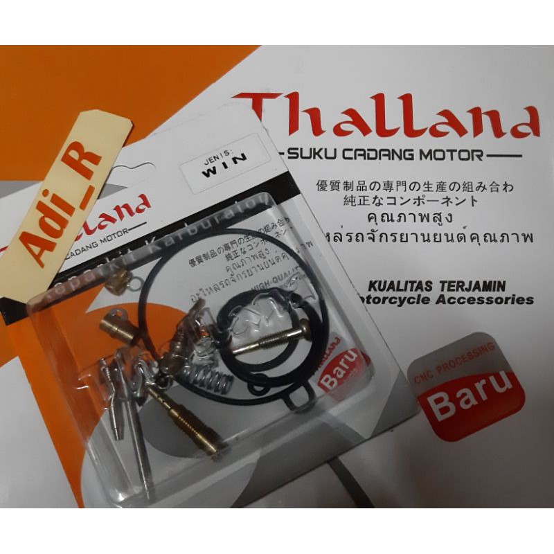 REPARKIT PATKIT WIN HONDA WIN SPUYER JARUM SKEP WIN PARKIT KARBU WIN