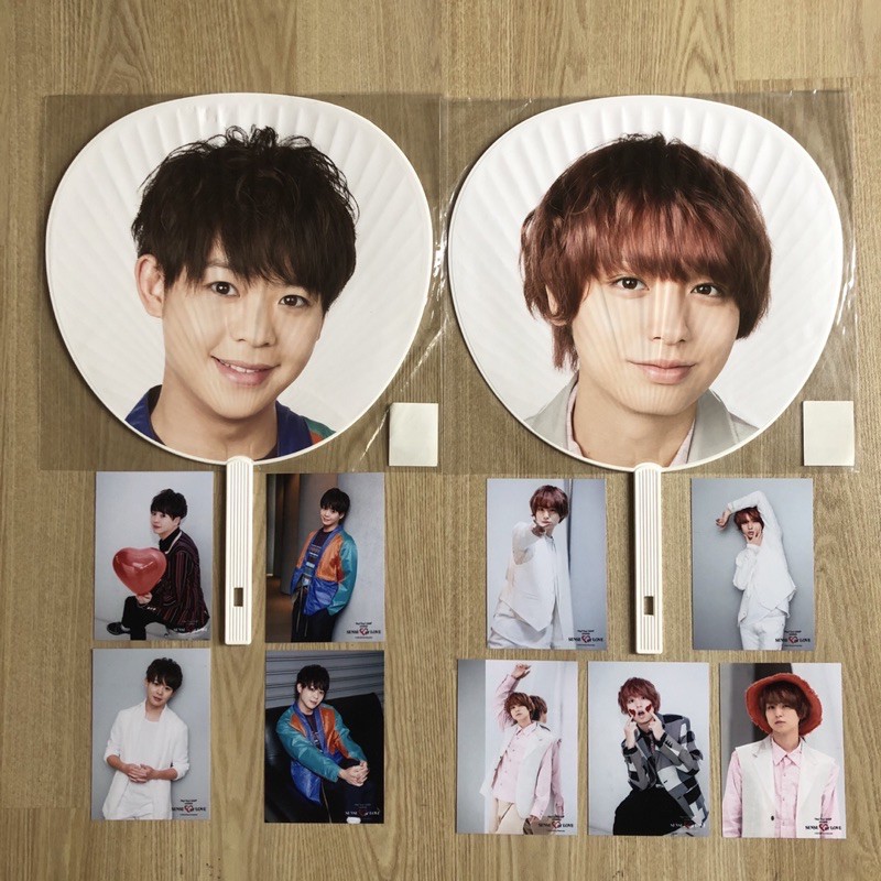 HEY SAY JUMP LIVE TOUR SENSE OR LOVE GOODS (UCHIWA PHOTO SET INOO KEI ARIOKA DAIKI SOL)