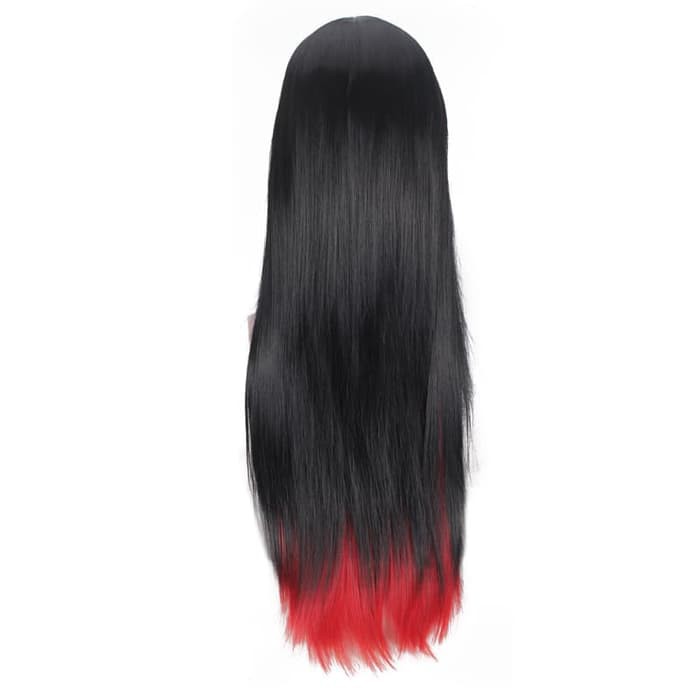 LOL-19 wig rambut palsu lolita cosplay harajuku daily three tone