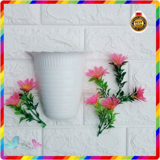 POT DINDING PUTIH 15 CM NEW TAWON DINDING TEMPEL 15Cm POT DINDING PUTIH 15 CM NEW TAWON DINDING TEMPEL 15Cm