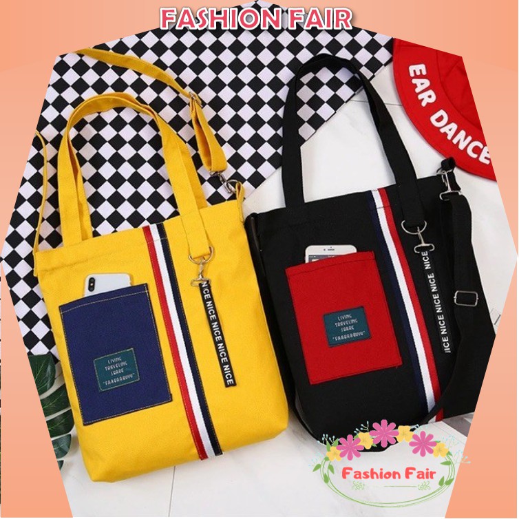 [LOKAL] Fashion Fair - TOTE NICE - Tote Bag Tas Wanita MORYMONY BISA COD DARI JAKARTA