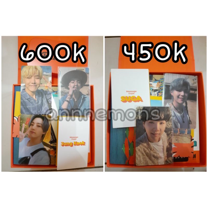 Album Butter unsealed taehyung yoongi jungkook jhope m2u