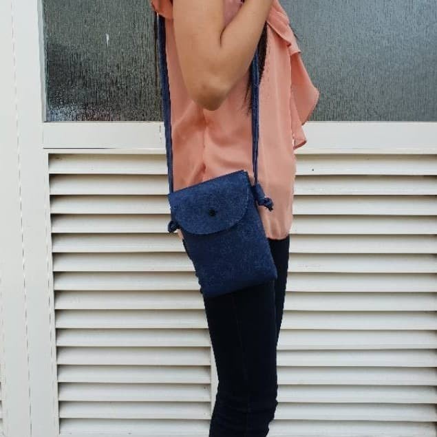 Sling bag tas selempang pocket Slimo pouch handphone organizer travel