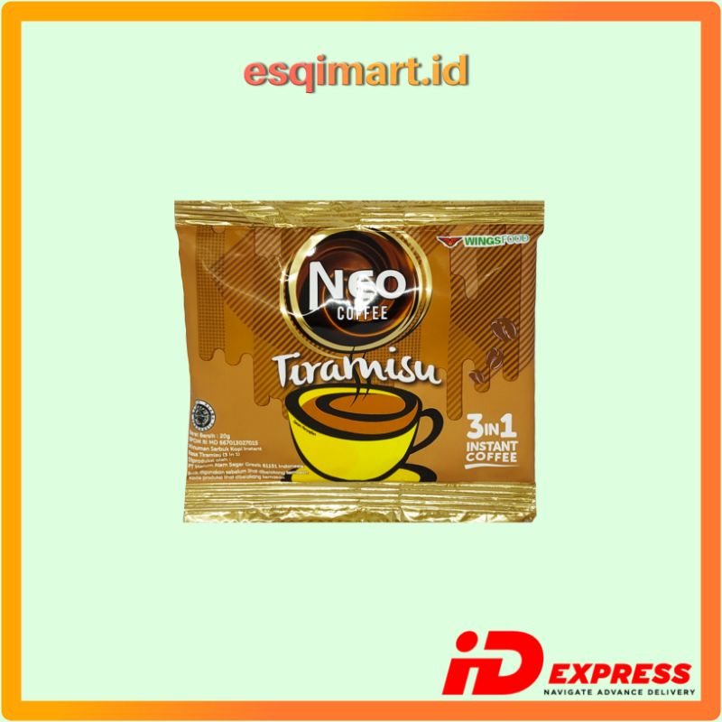 

esqimart - Kopi Bubuk Instan Neo Coffee Tiramisu 20gr