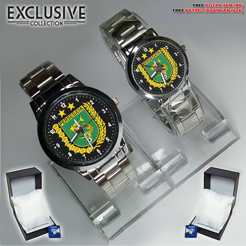 Jam Tangan  PERSEBAYA MOTIF 5 Bagus