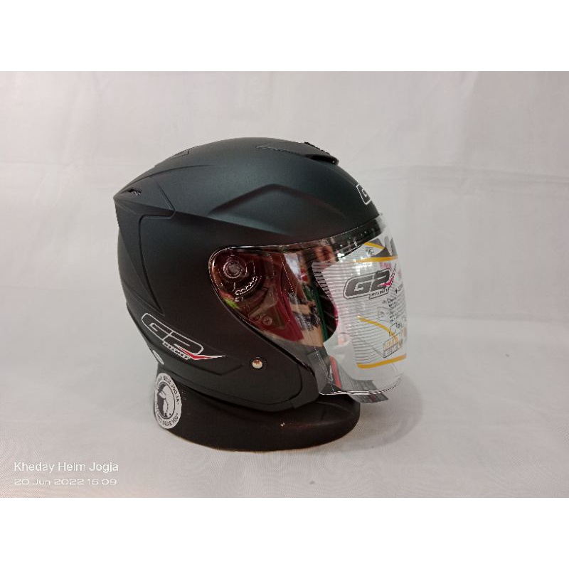 HELM G2 OPTIMAX DOUBLE VISOR