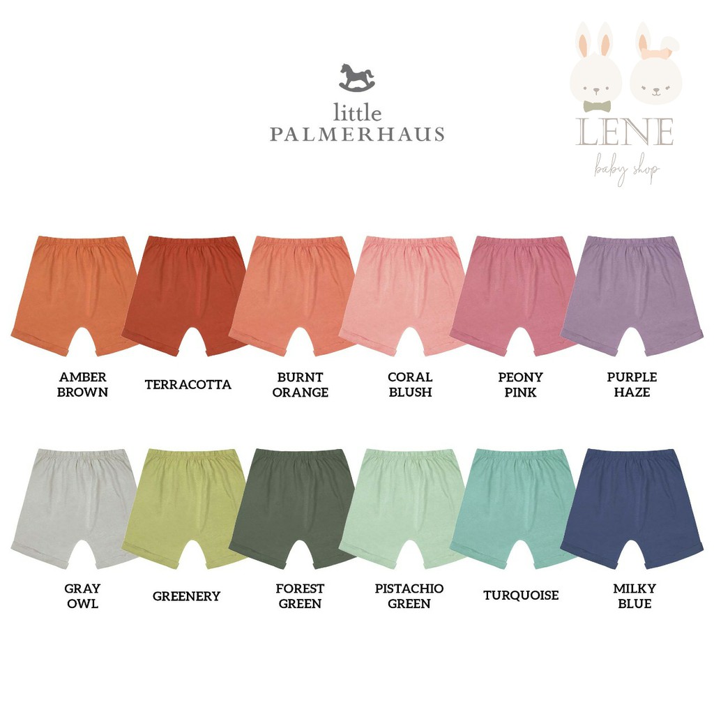 Basic Cotton Shorts New Color Size 1-3 years by Little Palmerhaus