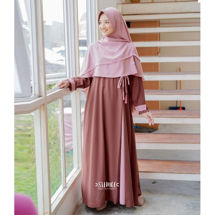 Laasya Dress Ori by Silmee Indonesia | Gamis Branded Murah