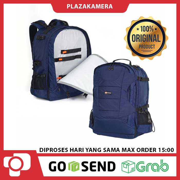 Quarzel Kaldera SS Navy Tas Ransel Kamera Laptop Gimbal Stabilizer
