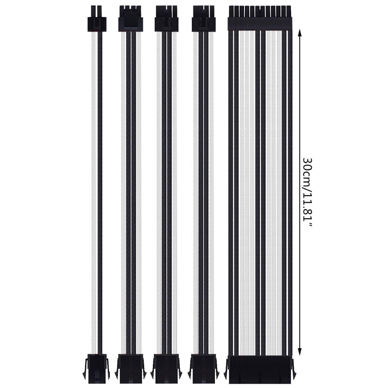 Btsg 18AWG AT X / PCI-E Kabel Extension 24Pin A TX / 8Pin EPS / 4Pin EPS / 8Pin PCI-E