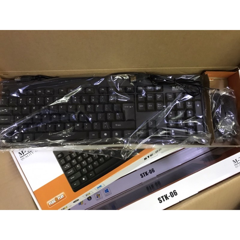 paket keyboard mouse Standar USB new