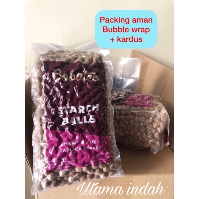 

Bobatee 1kg / boba pearl / bubble pearl / topping boba ui