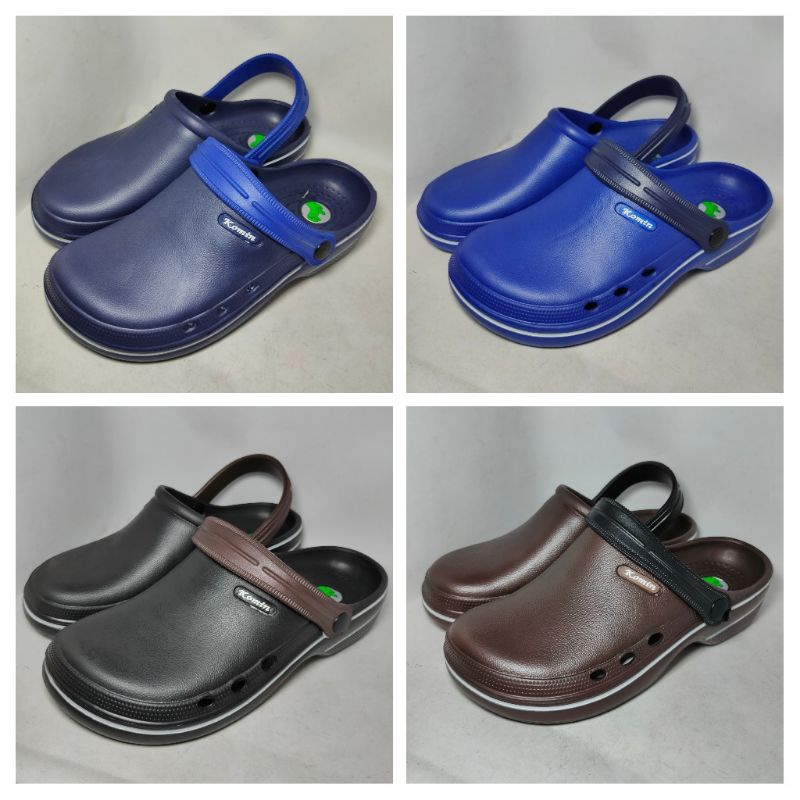 SEPATU SANDAL BAIM KOMIN SIZE 40-44, SANDAL BAIM, SANDAL KODOK, SANDAL KOKOP KOMIN DEWASA TIDAK LICI