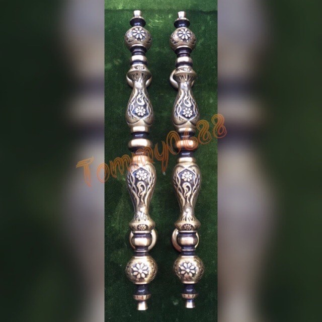 Handle pintu pegangan pintu gagang kupu tarung premium full kuningan