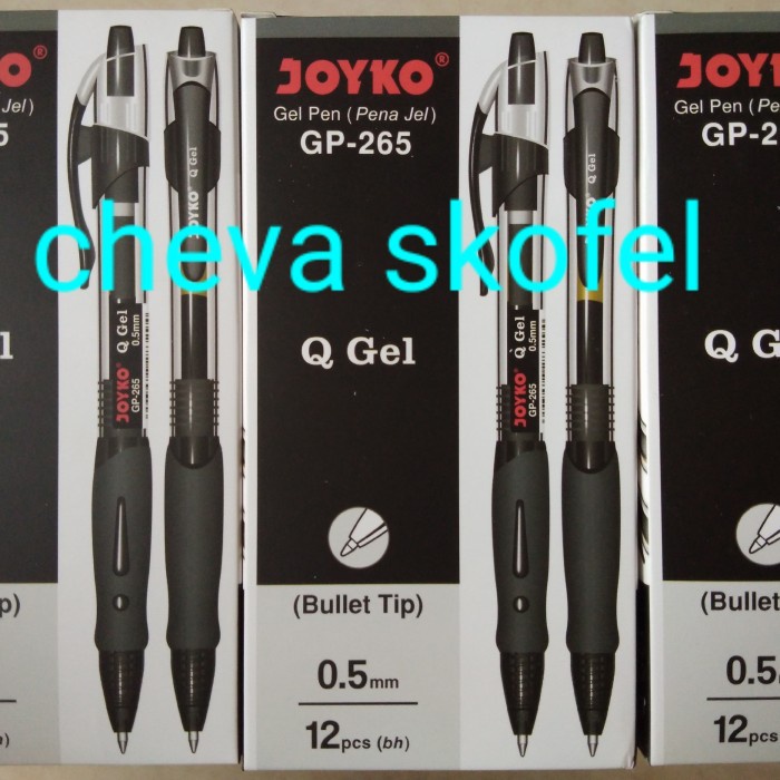 

Promo Bulan Ini Gel Pen Pulpen Pena Joyko Gp-265 Q Gel 0,5 Mm 1Box 12 Pcs Terbatas