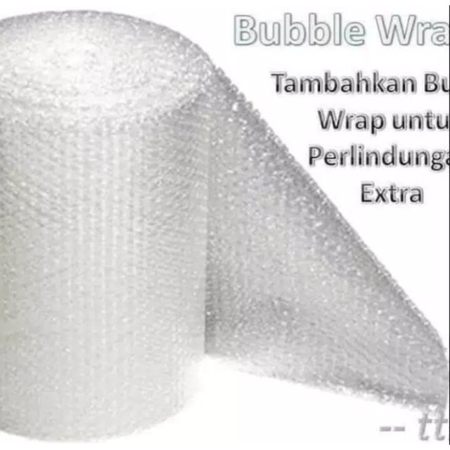 

BUBBLE WRAP UNTUK TAMBAHAN PACKING