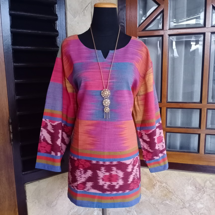 Gamis Batik M L Xl & Jumbo