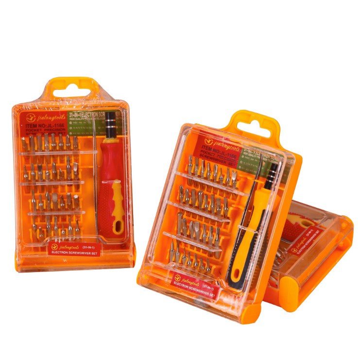 32 Pcs Tools Kit Set Multifungsi Repair Tools Obeng Mini Serbaguna