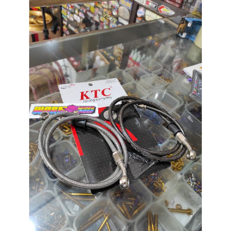 Selang Rem Kabel Rem KTC Racing Original Ukuran 92 75 45 Universal