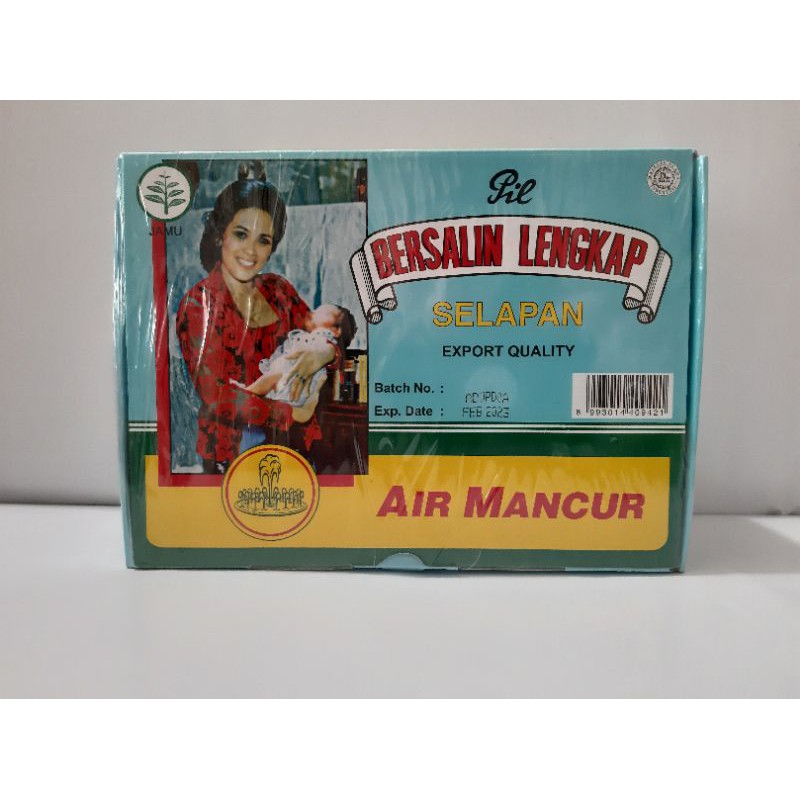 Pil JAMU BERSALIN LENGKAP SELAPAN 40HARI /PIL/JAMU/BERSALIN/LENGKAP/40HARI/AIR MANCUR
