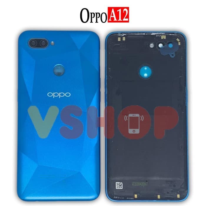 Backdoor Back Door Tutupan Baterai Belakang Oppo A12 CPH2083 CPH2077