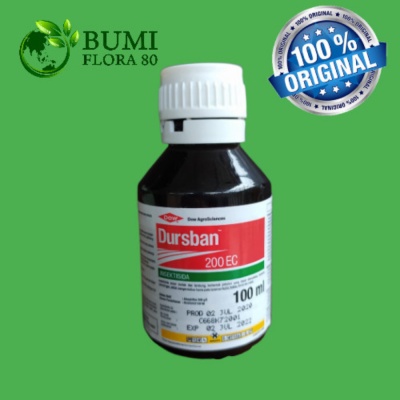 Promo DURSBAN 200EC 100ML Insektisida Serangga Obat Pembasmi Hama Tanaman Murah