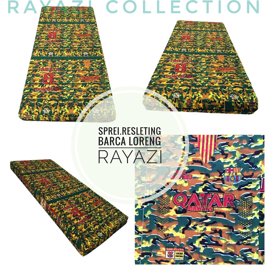 SARUNG KASUR Uk. 80x200x25-30cm MOTIF KHUSUS KASUR SPRINGBED