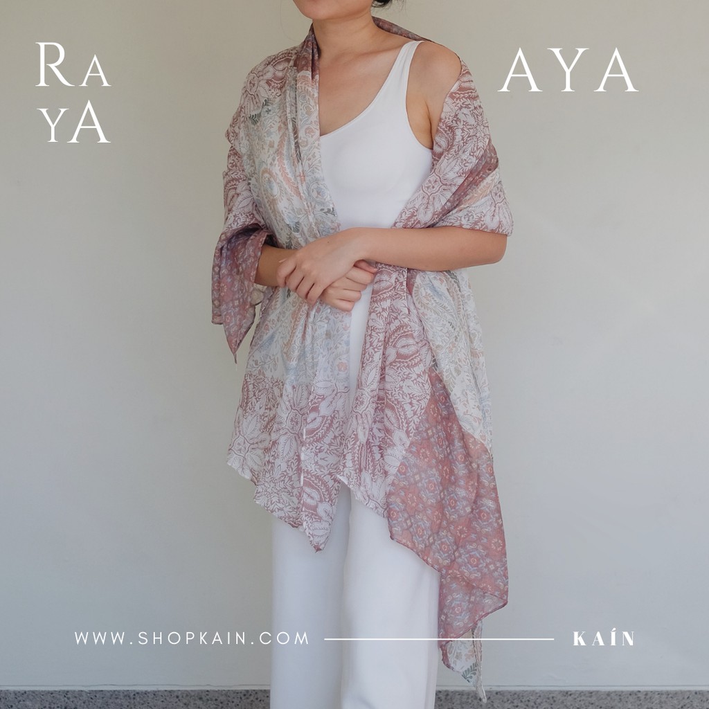 SHOPKAIN Aya Shawl - The Raya Edit