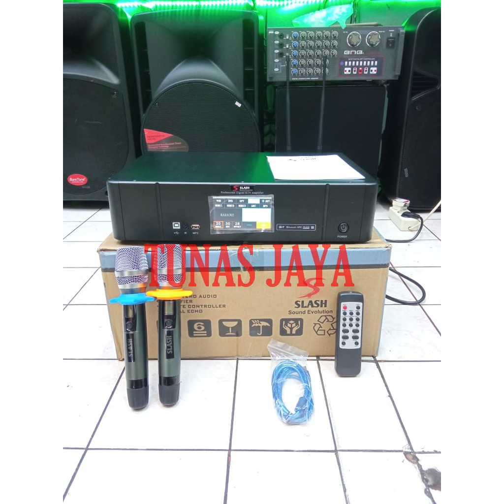 Amplifier SLASH AUDIO Digital KTV Karaoke professional